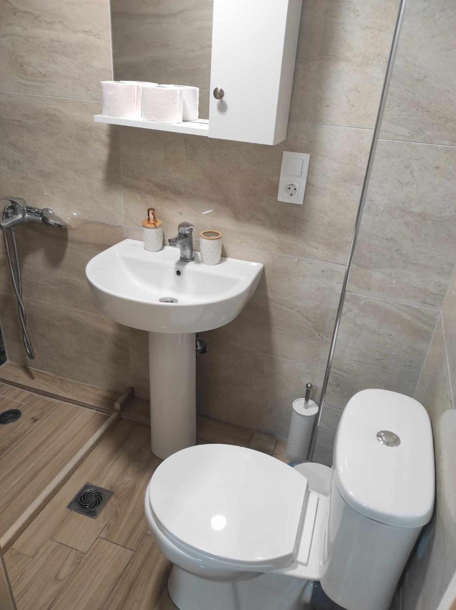 Light Blue Paralia Apartments Ngoại thất bức ảnh