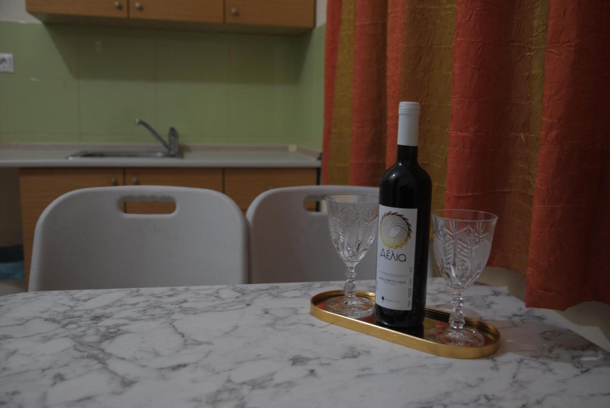 Light Blue Paralia Apartments Ngoại thất bức ảnh